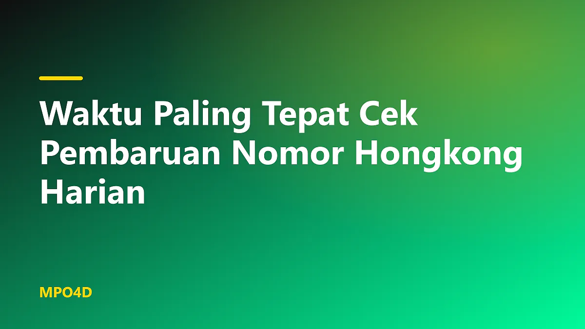 Ilustrasi jam dinding dan smartphone untuk menunjukkan waktu terbaik cek update nomor hongkong harian.